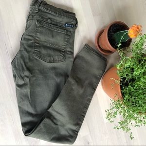 Lucky brand green jeans
